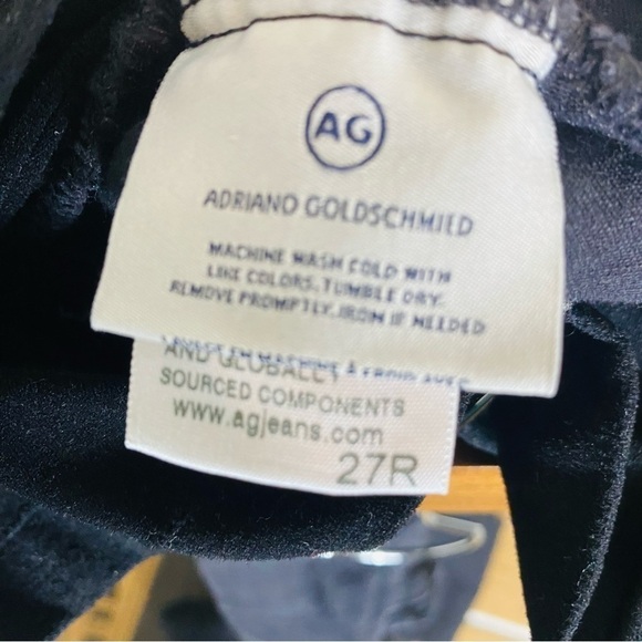 Adriano Goldschmied Women's Maternity Ankle Skinny Jean in Black Size:27R - Picture 5 of 8